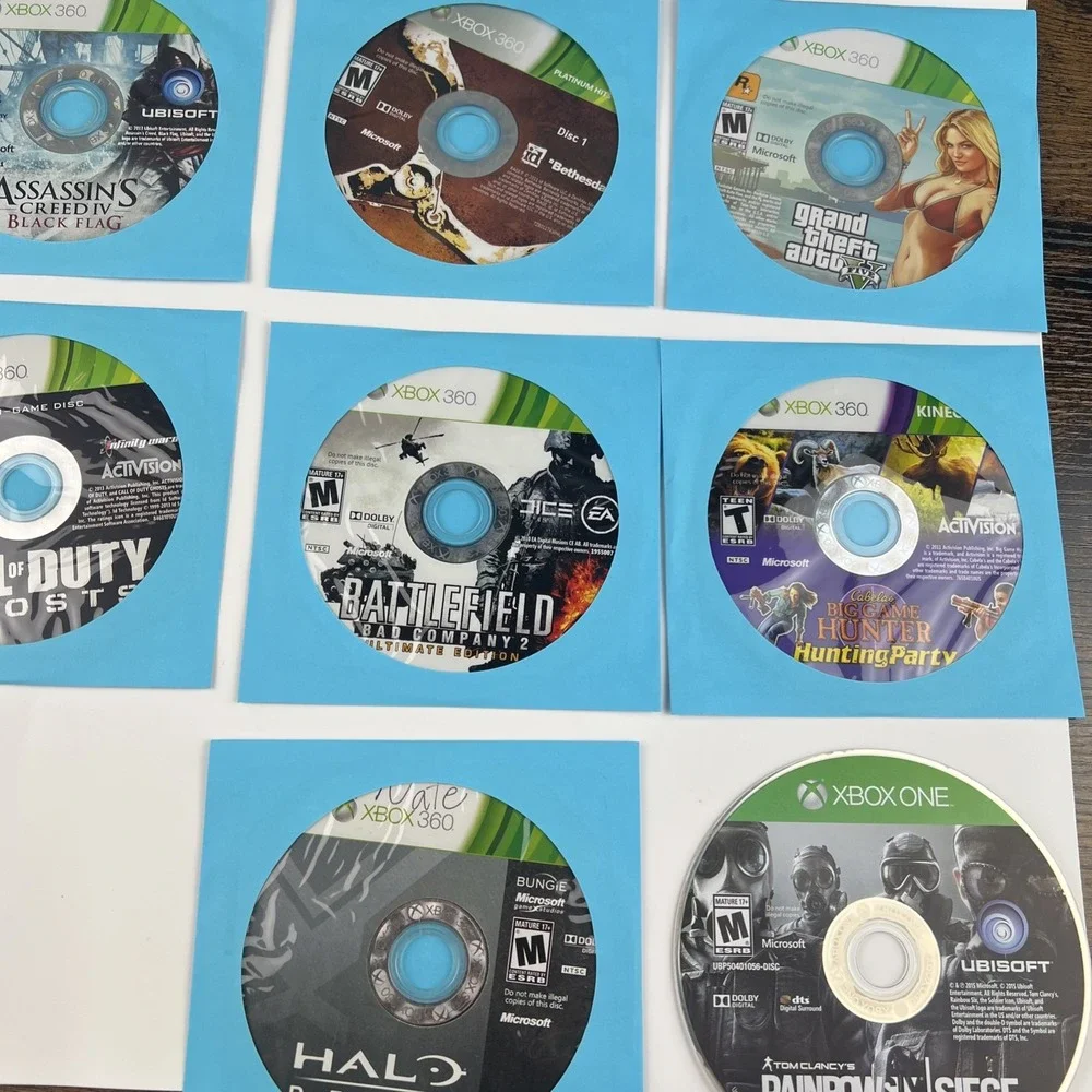 Multi Platform Loose Discs Video Game - Lot Of 50 - AS IS Untested Scratches #6